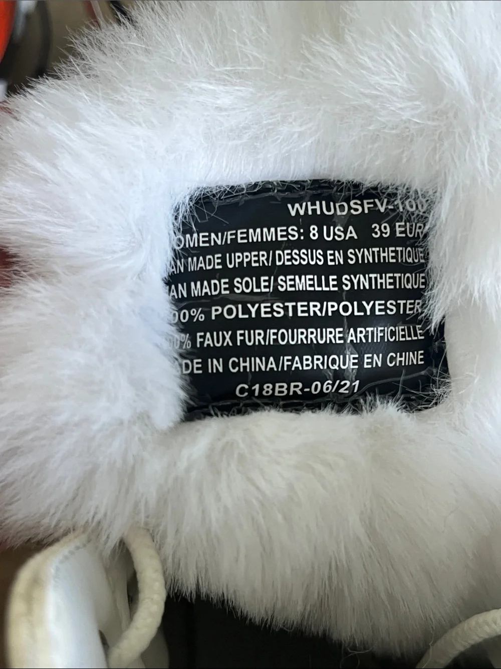 Lugz White Faux Fur Winter Lace-Up Boots with Rugged Sole Y2K NWT Holiday